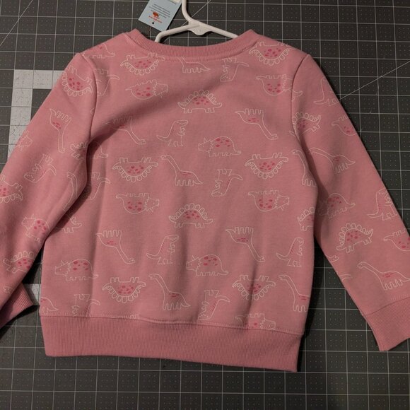 Cat & Jack Dinosaur Sweatshirt - New With Tags - 4T - Picture 4 of 4